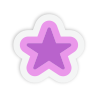 pink star icon